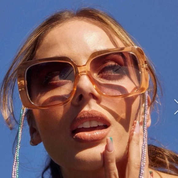 AIRE Cassiopeia Square Oversized Sunglasses in Vintage Tortoiseshell - Picture 1 of 7